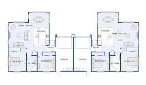 Duplex plan with one bedroom and bath per unit. Selby Duplex New House Plan And Design Wellington Kapiti Wairarapa