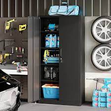 mlezan garage storage cabinet 15 74 d x