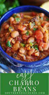 easy charro beans mexican pinto beans