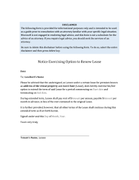 36 best lease renewal letters forms