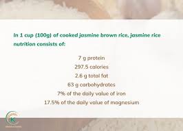 jasmine rice nutrition is it good for