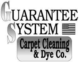 guarantee system carpet cleaning dye