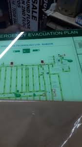 supply autoglow fire evacuation map