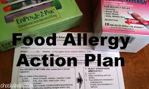 Food Allergy Action Plan - Chockababy!