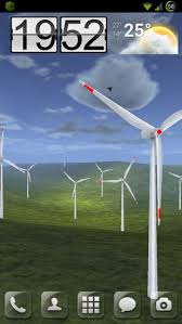 wind turbines 3d live wallpaper for