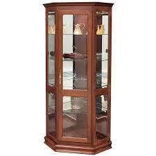 saluda corner curio cabinet from