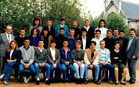 photo de classe bac serie g2 de 1988