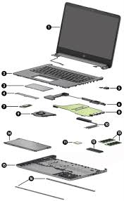 hp 14 14s laptop pc ilrated parts