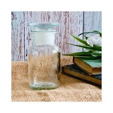 Apothecary Jar Clear Glass
