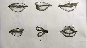 draw the lips lips drawing