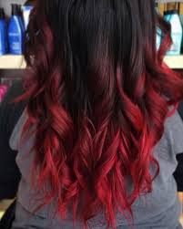 Colour blocking is a cool way to wear black and red hair. 55 Light And Dark Red Hair Color Ideas To Look Better