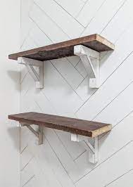 How To Make Easy Shelf Brackets