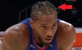 Kawhi leonard has his 3rd playoff game with 30 points, 10 rebounds & 5 assists for the clippers. Kawhi Leonard Goes Viral For Hanukkah Looking Haircut With Menorah