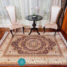 vine turkish hereke rug silk carpet