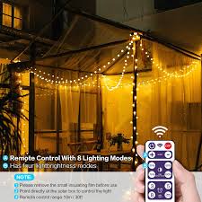 solar string lights outdoor with