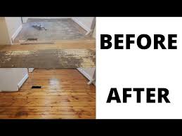 pine floor before after ask