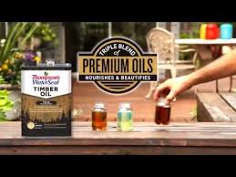 Thompson S Waterseal Penetrating Timber Oil Features Benefits