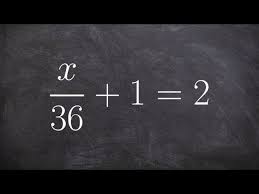 Solving A Two Step Equation When Your