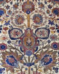 antique silk kashan