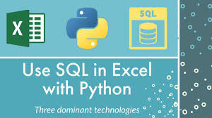 how to use sql with excel using python