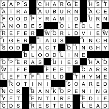 nutrition guide crossword clue archives