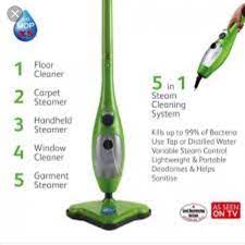 h2o mop x5 5 in 1 steam cleaner tv