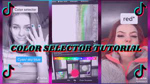 This is the color customizer filter choose the. Color Selector Tik Tok Tutorial Color Selector Color Filter Tik Tok Walkthrough Youtube