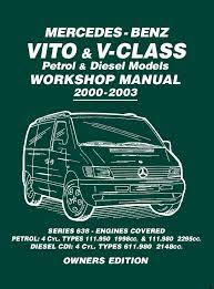 Mercedes - Benz Vito & V-Class Petrol & Diesel Models - E-Book