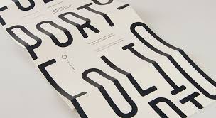 graphic design print portfolios