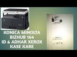 Konica minolta bizhub 300i mfp print status notifier utility 3.4.07000 0 downloads. Konica Minolta Bizhub 164 Id Xerox Kaise Kare How To Xerox Id Adhar Konica Minolta Bizhub 164 Youtube