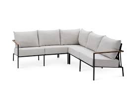 Soro Outdoor L Shape Sectional Sofa