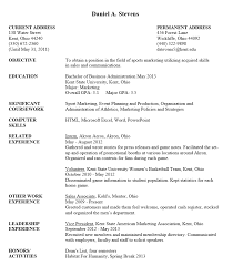 Plasmati Graduate CV