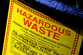 on site hazardous waste storage and
