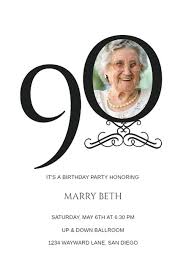 The 90th birthday is a momentous accomplishment, certainly something the family will be proud of also. 90th Birthday Invitation Templates Free Greetings Island