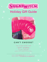 gift guide sugarwitch