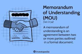 memorandum of understanding mou