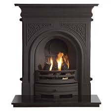 celtic cast iron combination fireplace