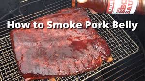 smoked pork belly recipe how to smoke