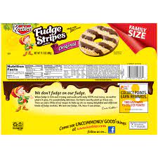 keebler fudge stripes original cookies