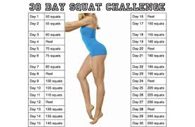 30 Day Squat Challenge Chart Stellar Joins The 30 Day