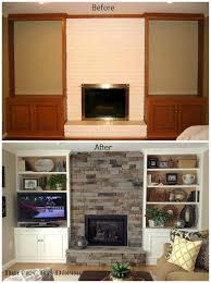 Fireplace And Built In Bookcases