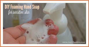 diy foaming hand soap for sensitive