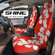 Flower Car Seat Covers Hawaiian