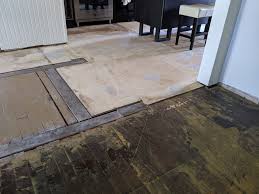 luxury vinyl tile new flooring in the