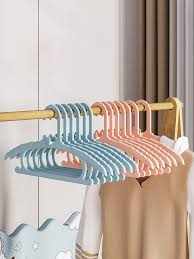 5pcs White Children Clothes Hanger For