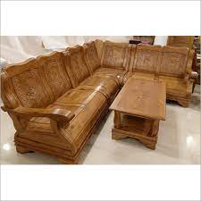 wooden sofa set at best in