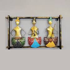 4 X 6inch Brass Wall Decor For Decoration