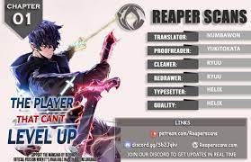 Player who cant level up chapter 1