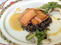 pan roasted arctic char with orange and