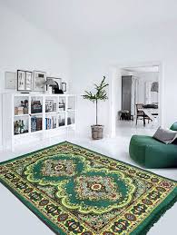 ethnic pattern polyester carpet